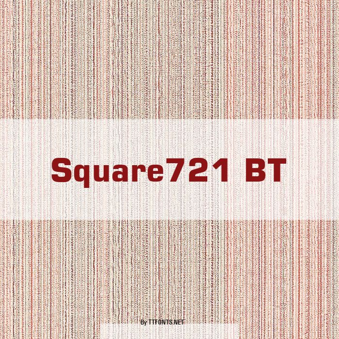 Square721 BT example
